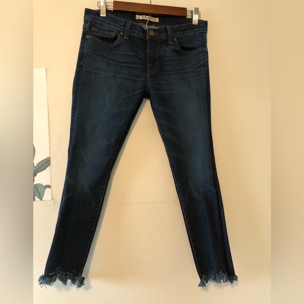 J Brand Jeans Size 27 Rip Hem Capris